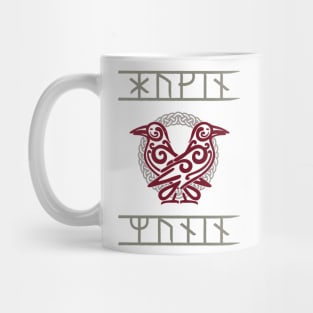 Odin's Ravens Huginn & Muninn | Norse Mythology Mug